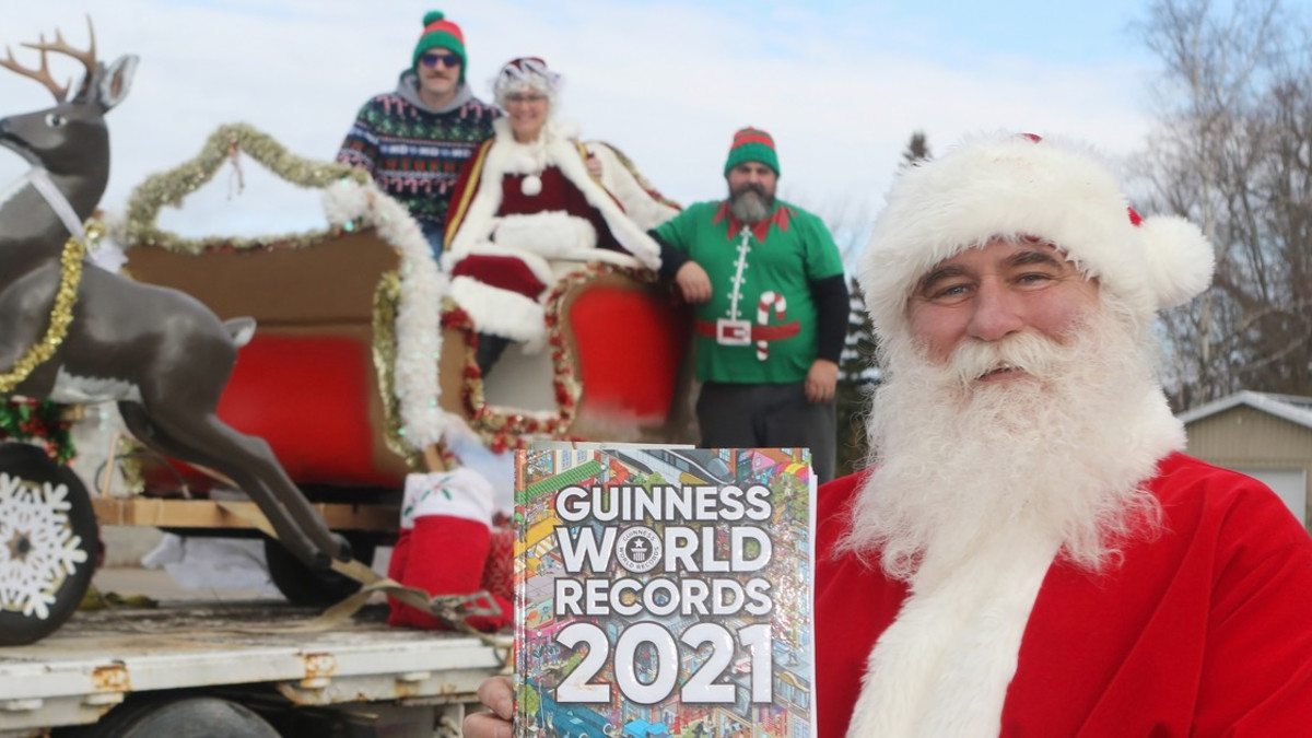 Guinness World Records 2021: jouluiset ennätykset Guinnessin ennätystenkirjan malliin