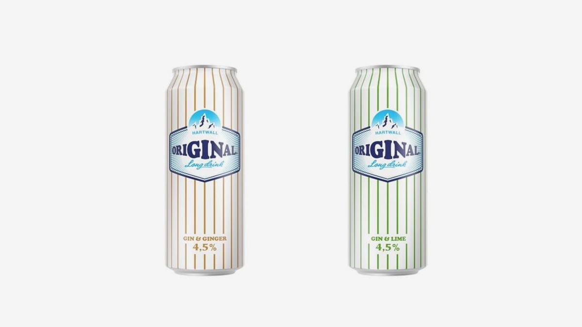 Hartwall tuo kaksi uutta Original Long Drink -lonkeroa: Lime ja Ginger
