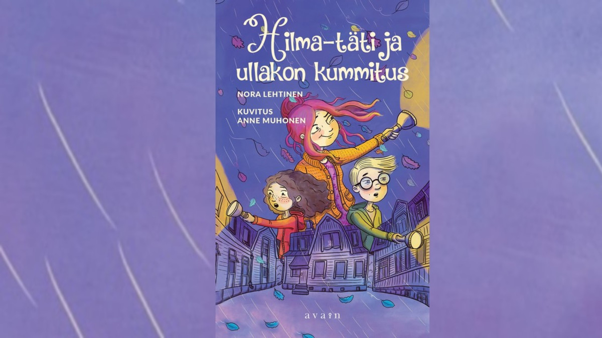 Luettavaa lapsiperheille: Hilma-täti ja ullakon kummitus -kirja ilmestyi