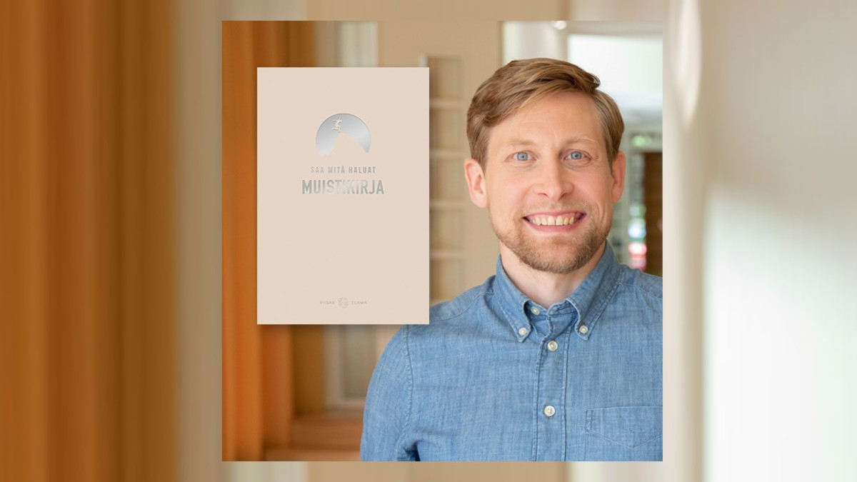 Ilkka Koppelomäki - Saa mitä haluat -muistikirja auttaa itsensä kehittäjiä eteenpäin - "Halusin luoda työkalun muistiinpanojen kirjoittamiselle"