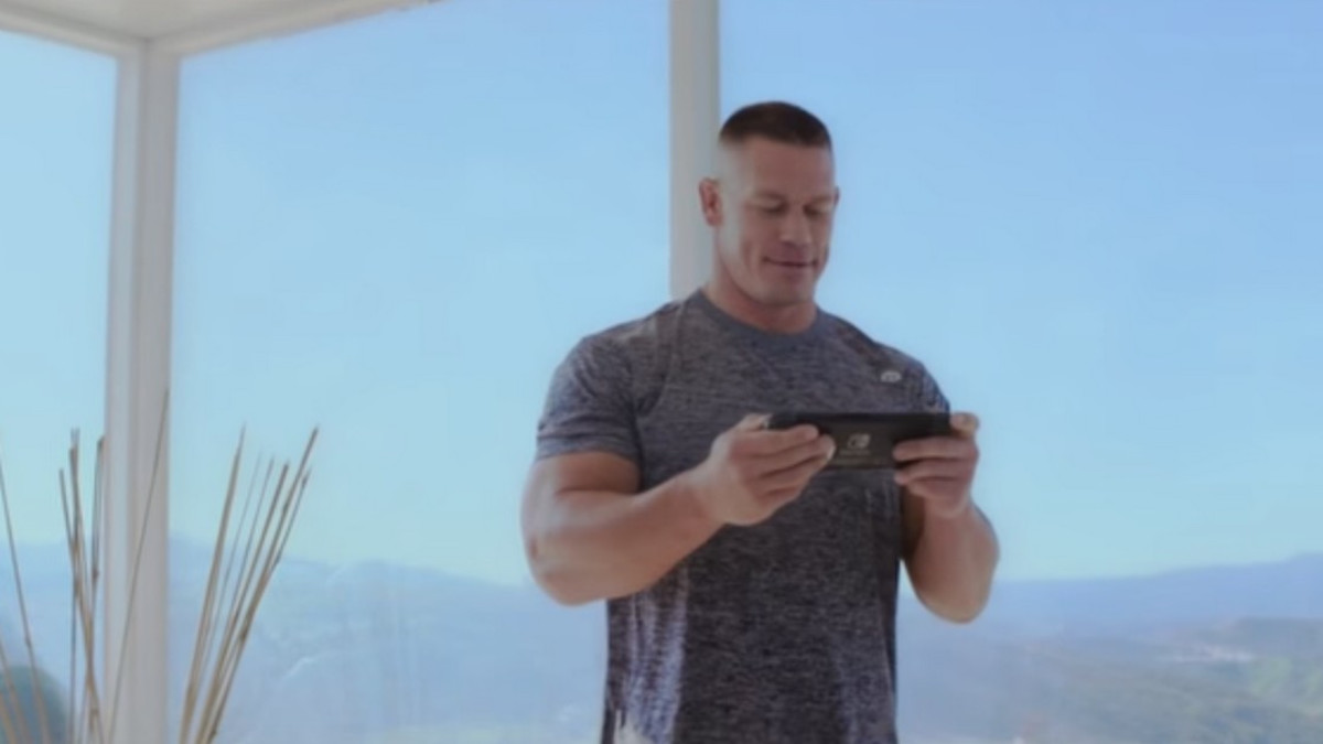 WWE-tähti John Cena lähti Nintendon Switch-kampanjaan