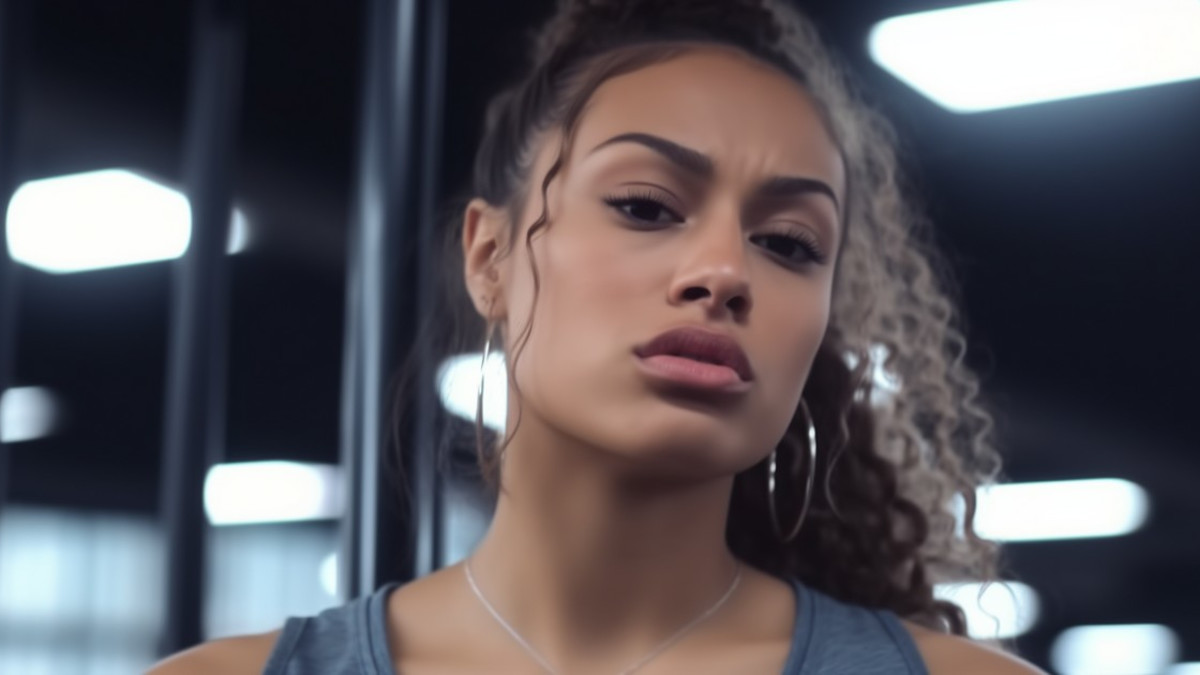TikTok-Kiara koki erittäin kiusallisen hetken kuntosalilla