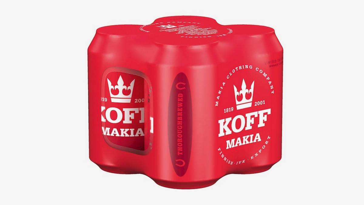 KOFF ja Makia yhteistyössä: KOFF IVK Mosaic Lager ja kolme vaatemallistoa