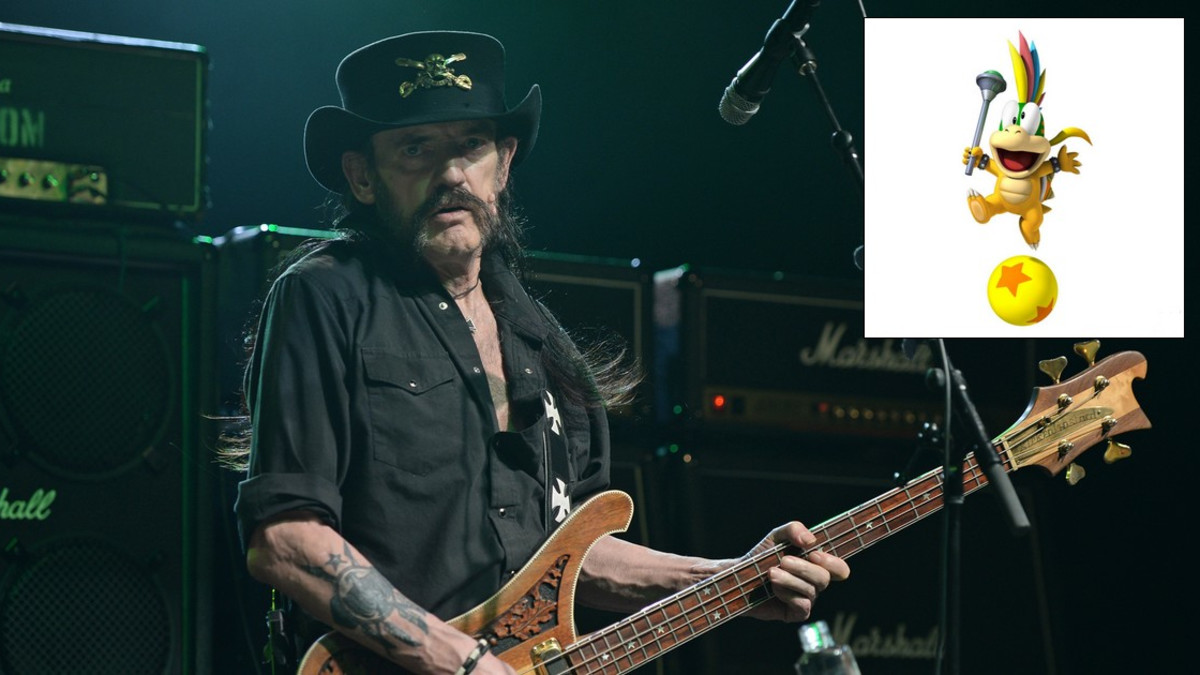 Lemmy innoitti Super Mario -pelihahmoa - näin idea syntyi