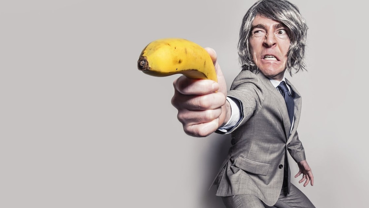 Mies ryösti pankin banaanilla - miksi ihmeessä hän halusi jäädä kiinni?