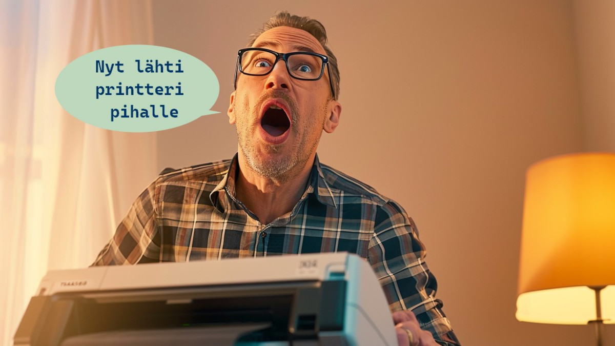 Tulostin taas rikki? Tarkista nämä