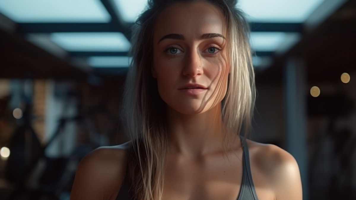 TikTok-nainen naureskelee: "Rintaliivini olivat pudota kuntosalilla"