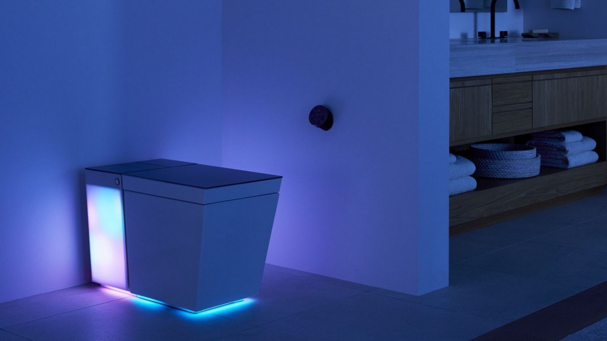 Älyvessanpönttö markkinoille: LED-valaistu, lämmitetty WC-istuin Bluetooth-kaiuttimilla ja ääniohjauksella