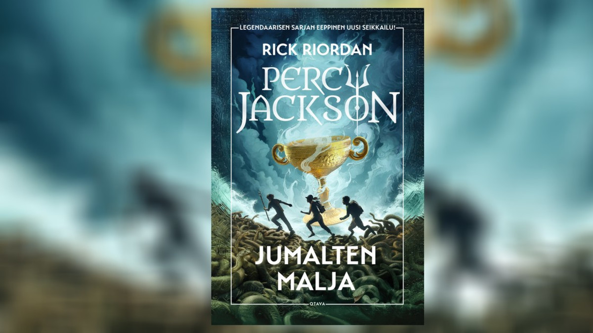 Percy Jackson - Jumalten malja -kirja ilmestyy pian suomeksi