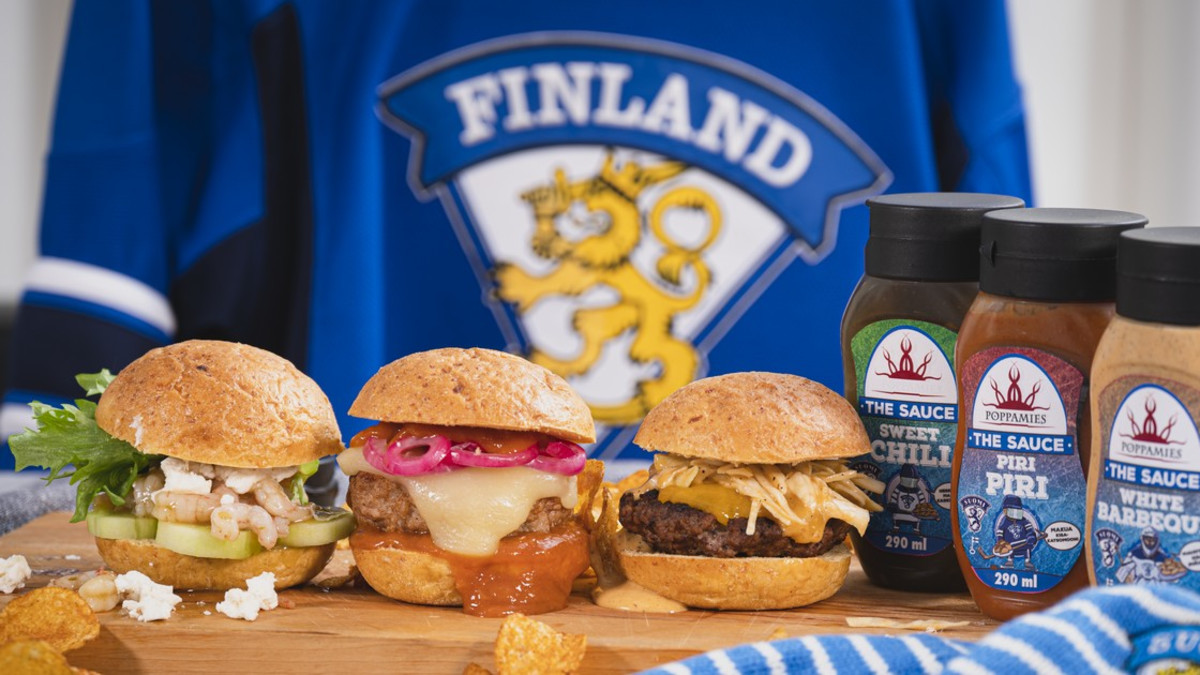 Poppamies ja Suomen Jääkiekkoliitto aloittavat yhteistyön - The Sauce -leijonakastikkeet kauppoihin