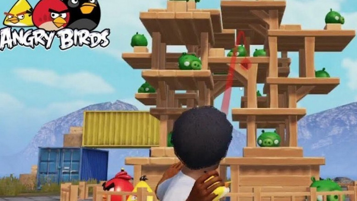 Tätä ei osattu odottaa! Angry Birds ja PUBG Mobile yhteistyössä