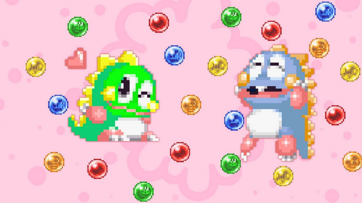 RETRO: Bubble Bobble -jatko-osa Puzzle Bobble saapuu yli 20 vuoden jälkeen Commodore 64:lle - tältä se näyttää