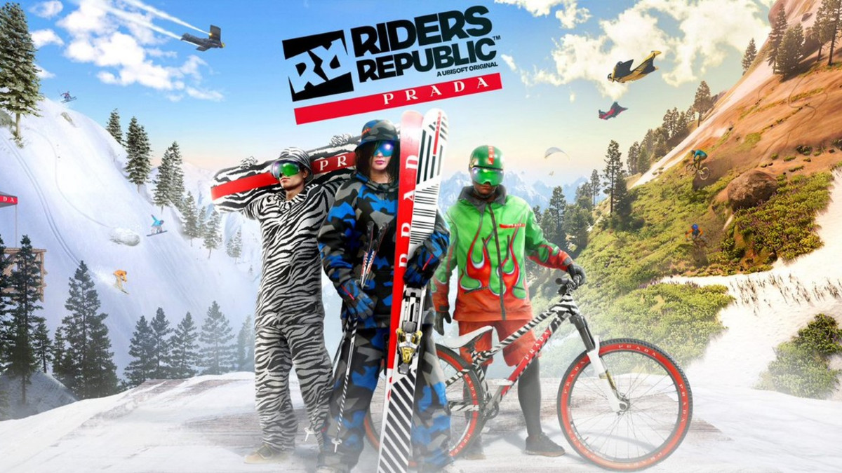 Extreme-urheilupeli Riders Republic ja muotibrändi Prada yhteistyöhön