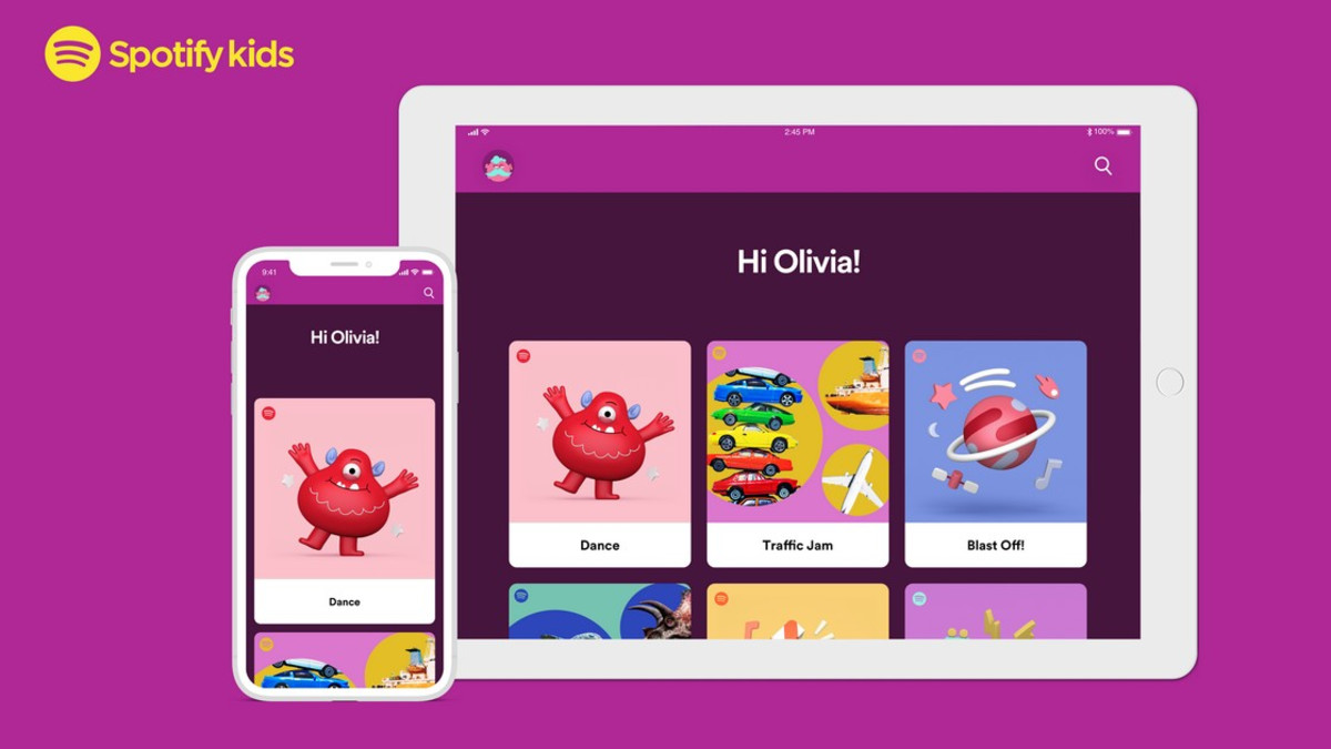 Spotify Kids: Spotify Perhe-Premium saa oman sovelluksen lapsille