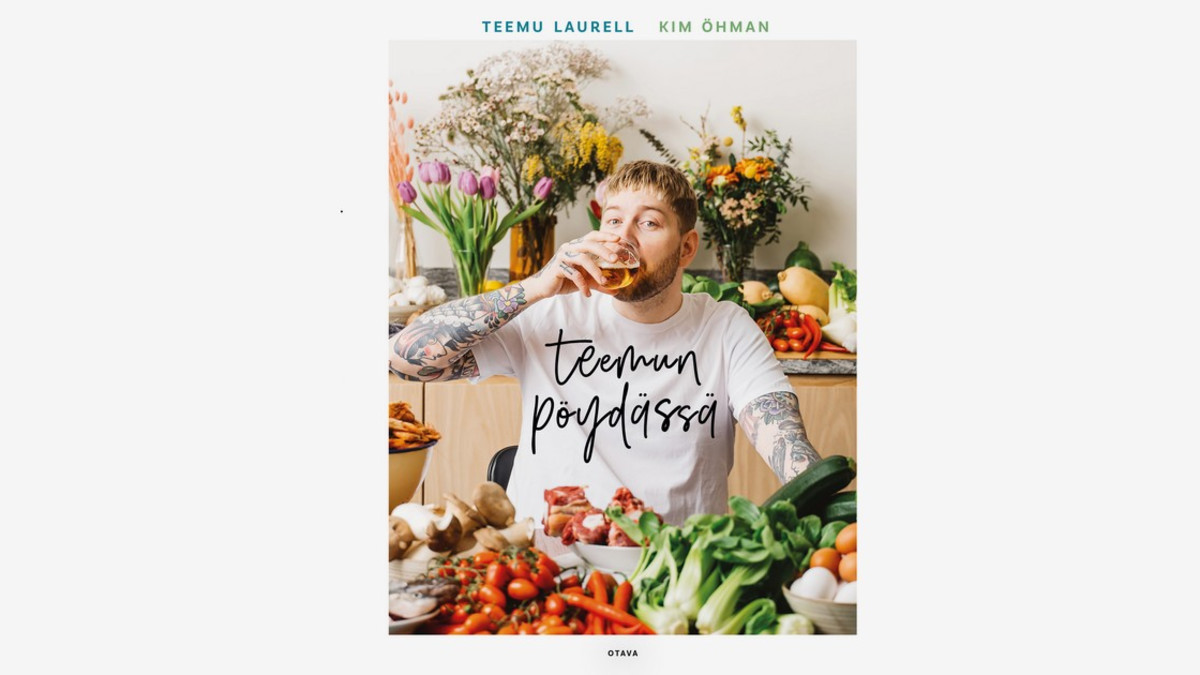 Huippukokki Teemu Laurell julkaisee kirjan Teemun pöydässä