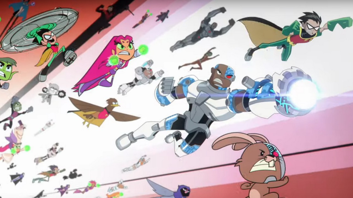 Teen Titans Go! -sarjan huumorisankariryhmä kohtaa vakavamman Teen Titans -ryhmän