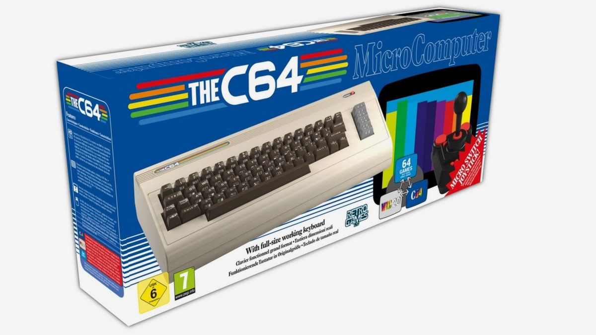 RETRO: täysikokoinen The C64 Micro Computer esittelyssä - Commodore 64 -pelit helposti pelattavaksi