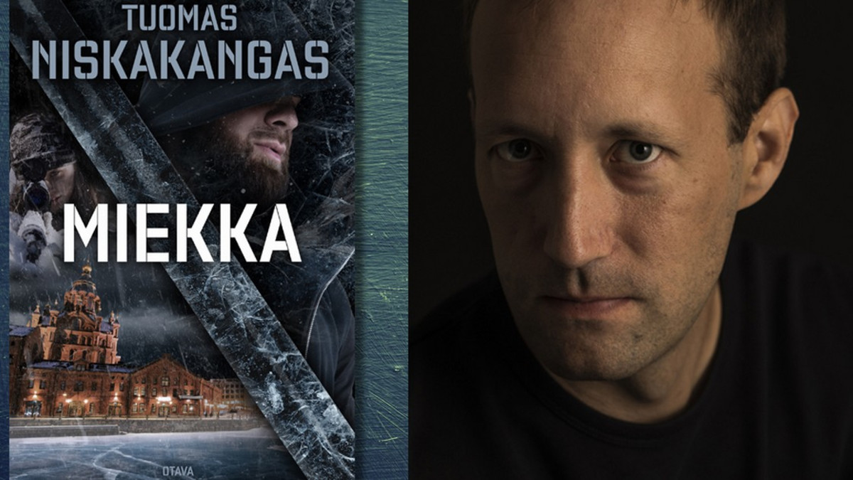 Tuomas Niskakangas julkaisi uuden romaaninsa Miekka