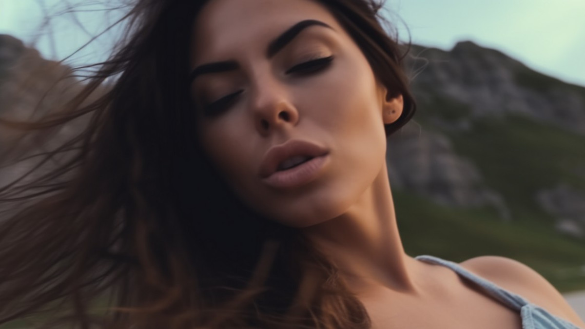 Bikinivilautus lähellä! TikTok-tähti naureskelee tilanteelle
