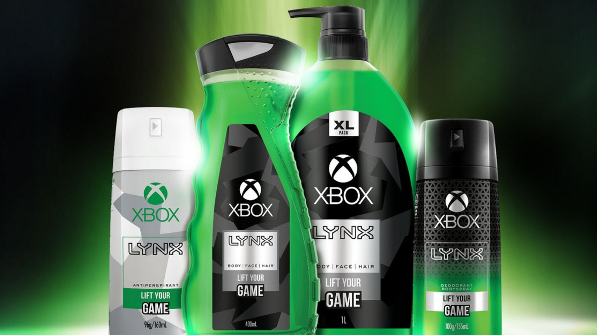 Xbox yllättää! Oma deodorantti ja suihkusaippua tulossa