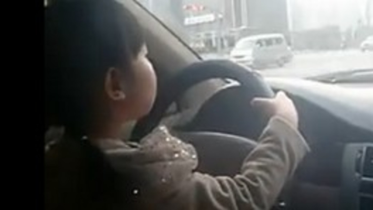 4-vuotiaan ajeluvideo ihmetyttää