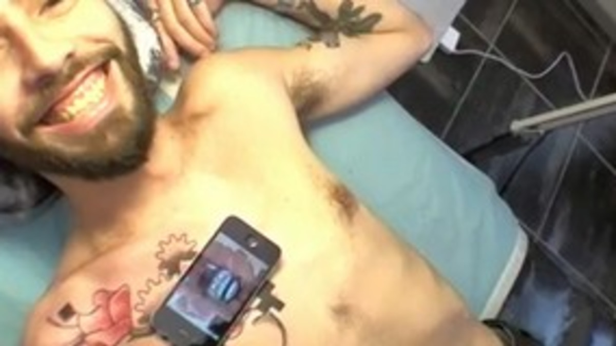 Ensimmäinen "animoitu" tatuointi
