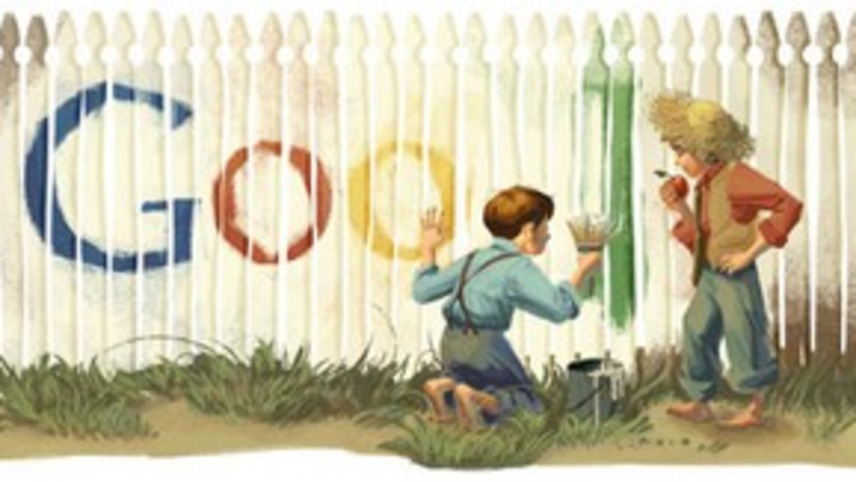 Googlella tänään poikkeuksellinen logo