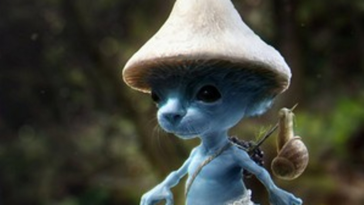 Tältä Smurffi näyttäisi tosielämässä