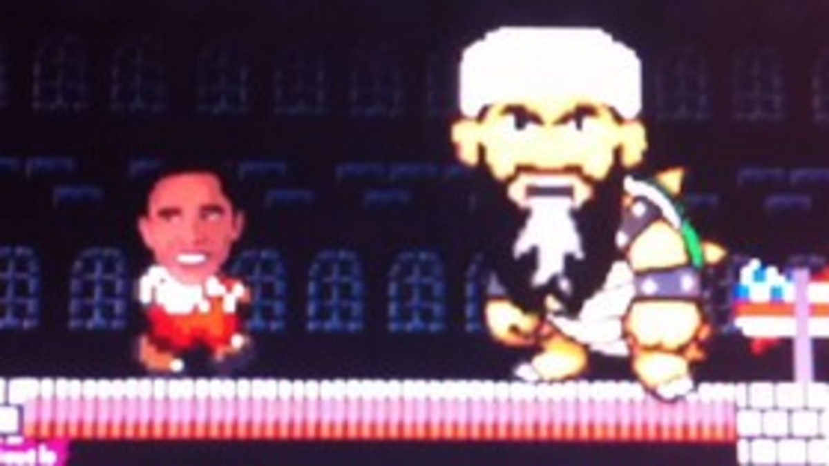Tältä Osama bin Laden näyttäisi Super Mario -maailmassa