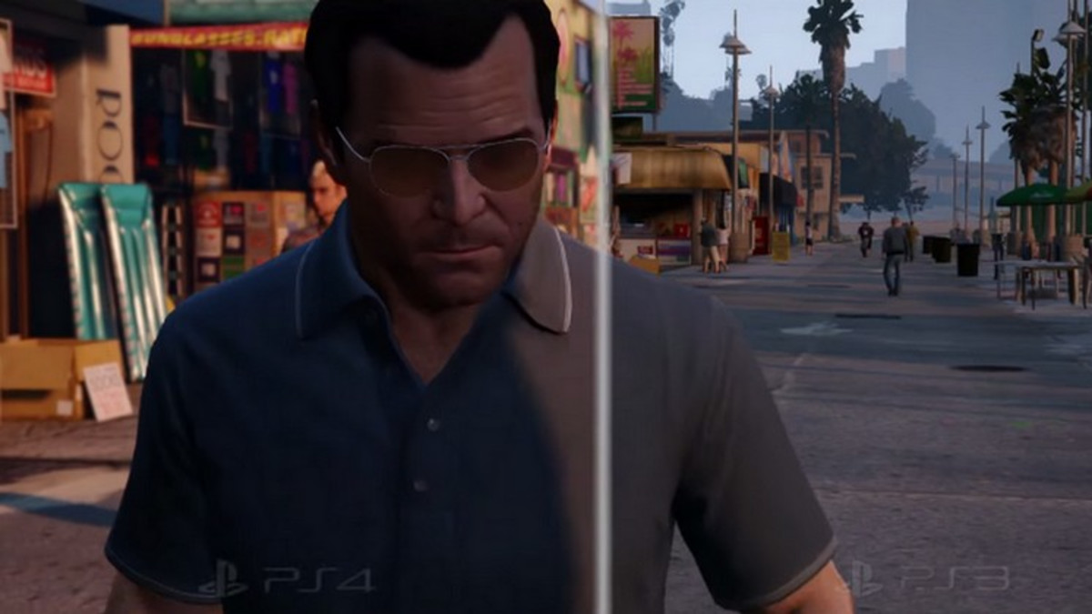 Tässä videossa erot näkyvät: Grand Theft Auto V - PS3 vs PS4