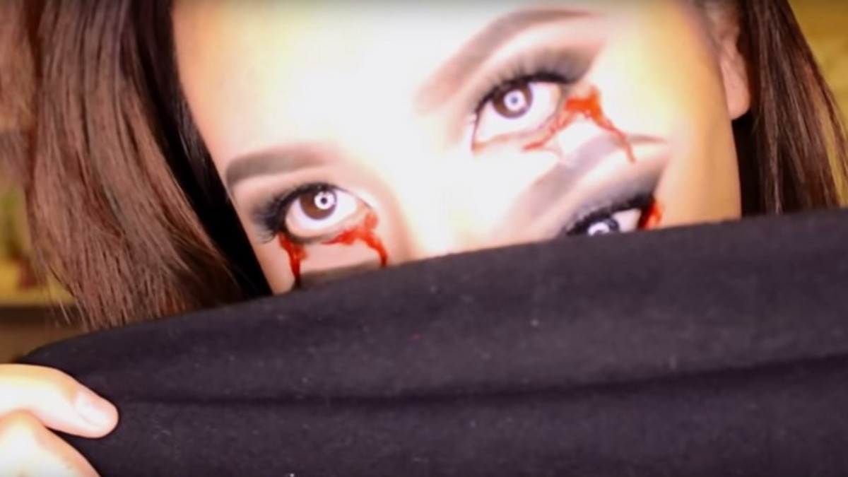 Halloween-meikkiä miettimässä? - hyytävä idea