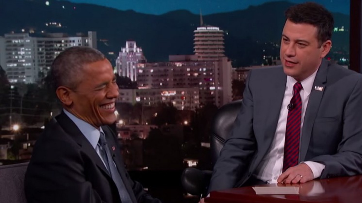 Barack Obama vitsaili avaruusolioista