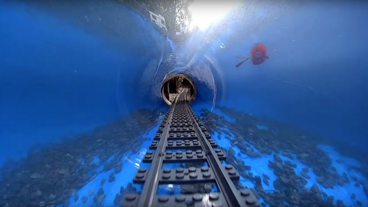 Legoista rakennettiin jotain mahtavaa