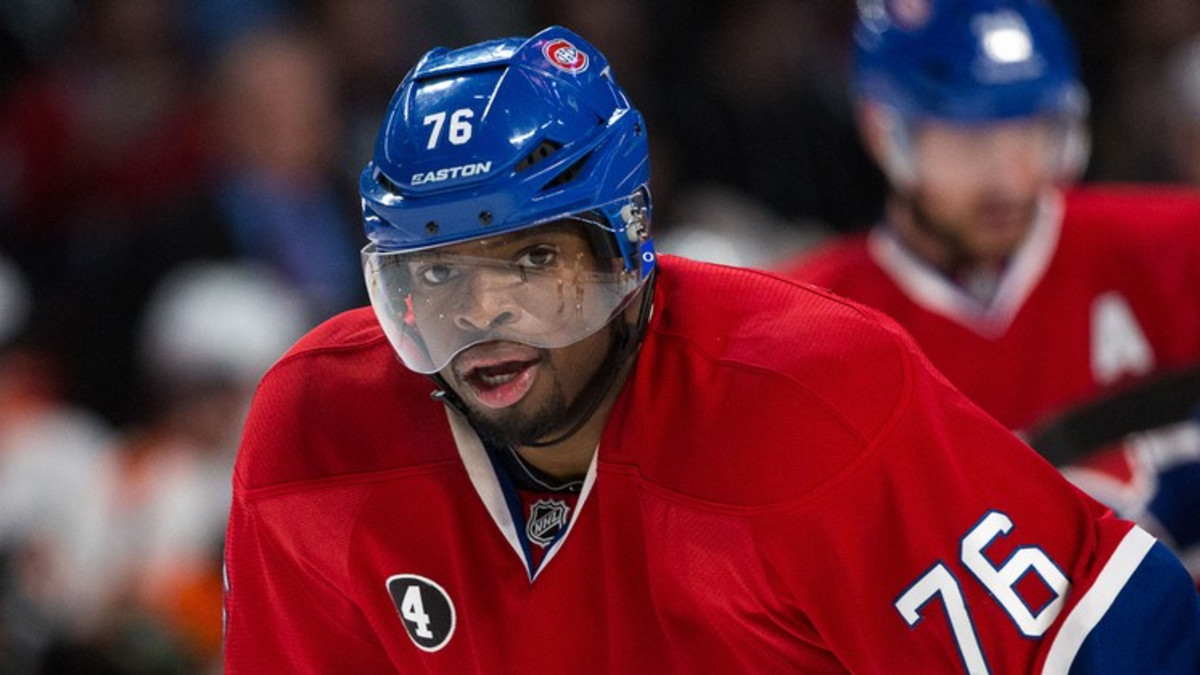 Tältä näyttää NHL-tähti P. K. Subbanin kypärästä katsottuna