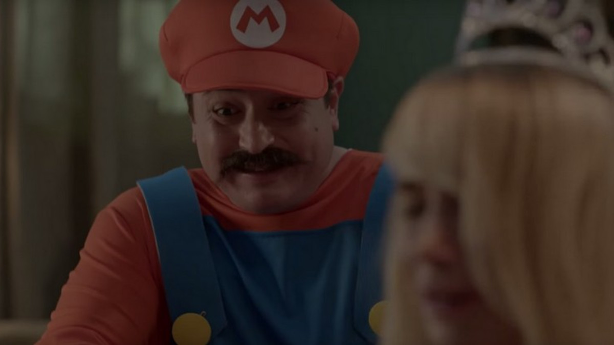 Playboyn versio Super Mariosta - prinsessaa esittää...