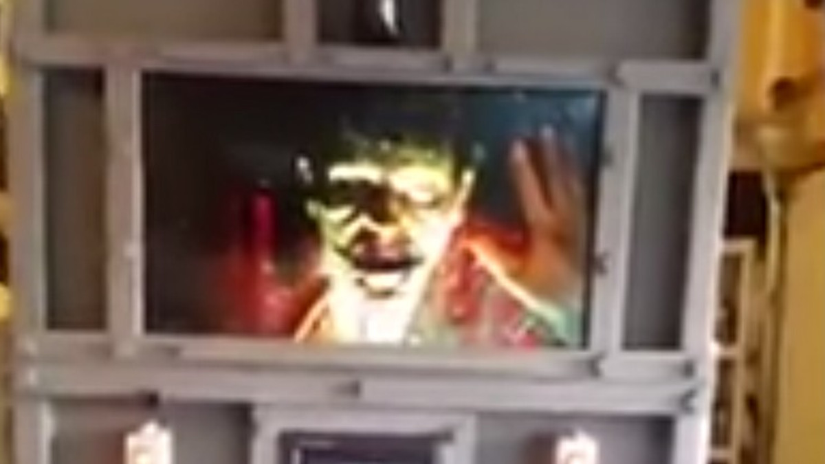 Zombie-faneille todella upea koriste Halloweeniksi