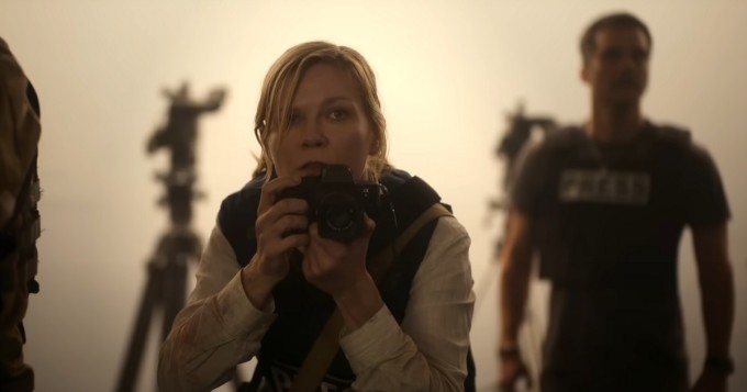 Alex Garlandin toimintaelokuva Civil War sai trailerin - pääosassa Kirsten Dunst