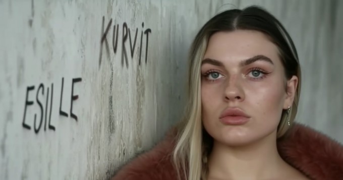 Kurvit esille läpinäkyvissä! Instagram-Izzy on "body posi babe"