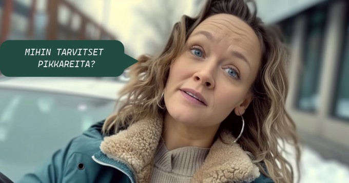 Krista kutsuu: "En käytä pikkareita, liity sinäkin kommandokerhoon"