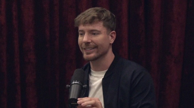 MrBeast Joe Roganin podcastissa.