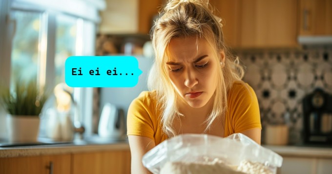Nainen löytää jauhoista jotain niin kamalaa, ettei aio leipoa enää ikinä