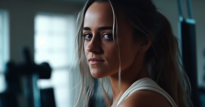 TikTok-hottista kritisoitiin liiasta paljastelusta kuntosalilla - Tiukka vastaus