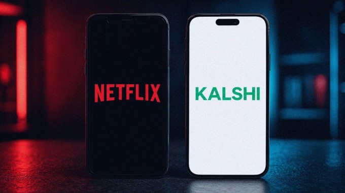 Netflixin ja Kalshin logot.