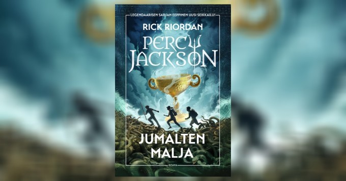 Percy Jackson - Jumalten malja -kirja ilmestyy pian suomeksi