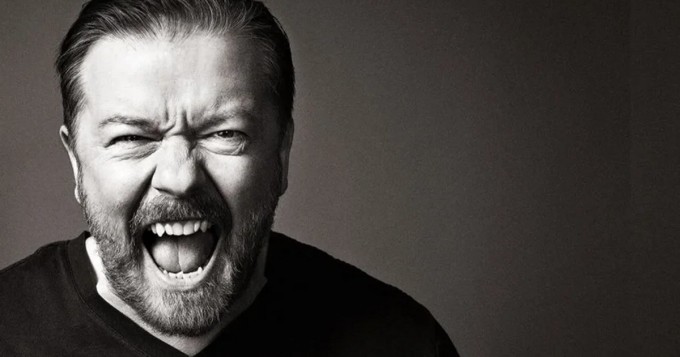 Ricky Gervais saapuu Suomeen maaliskuussa 2023