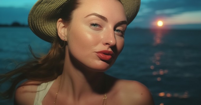 TikTok-vaikuttajan bikinit pettivät sukelluksessa