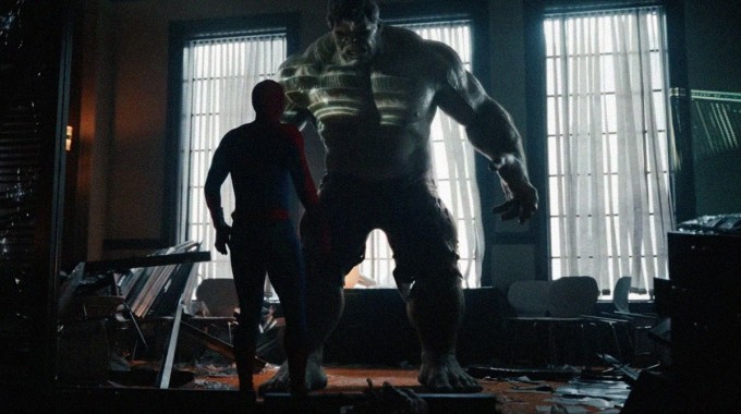 Spider-Man ja Hulk.