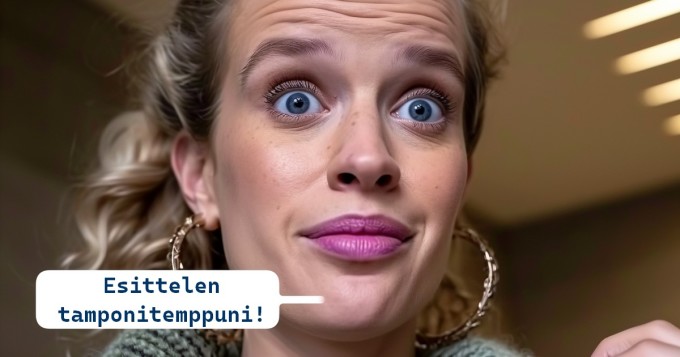 TikTok-Sarah esitteli outoa tamponikikkaa
