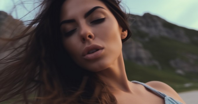 Bikinivilautus lähellä! TikTok-tähti naureskelee tilanteelle