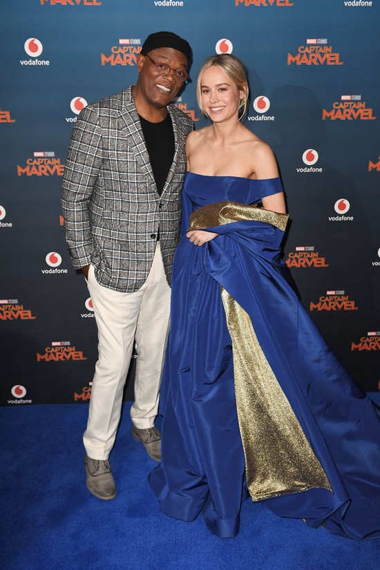 Captain Marvel - Brie Larson - Samuel L. Jackson